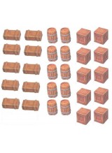 Crates and Barrels (Set of 30)
